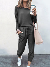 Zweiteilige Outfits mit Pullover, Oberteil und langer Hose